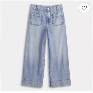 “New” Women's LC Lauren Conrad Super High-Rise Wildflower Wide Leg Cropped Pants